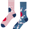 Lustige Socken Bowlingspiel