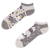 Lustige Knöchelsocken Waschbär