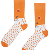 Lustige warme Socken Flauschiger Fuchs