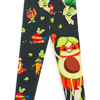 Lustige Leggings aus Baumwolle für Kinder Gesunde Superhelden