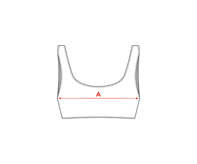Sportliches Bikinioberteil
