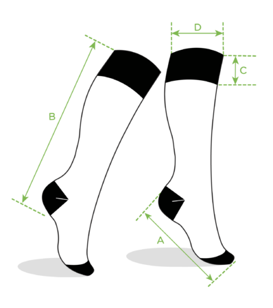 Kniesocken