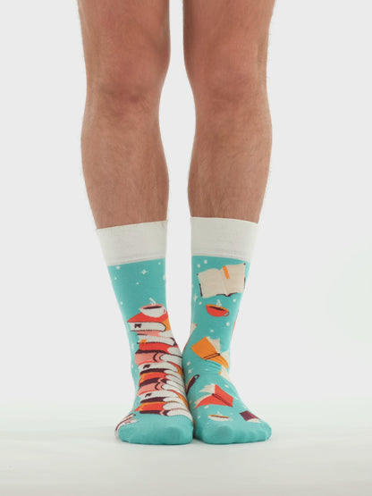 Lustige Socken Zauberbücher
