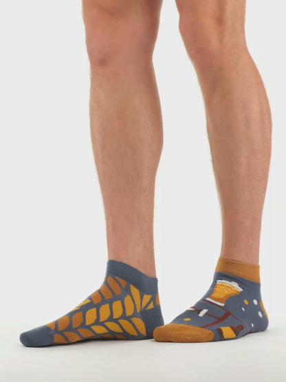Lustige Knöchelsocken Zeit für ein Bier