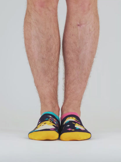 Lustige Sneakersocken Party-Hamster