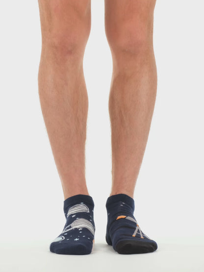 Lustige Knöchelsocken Kosmos