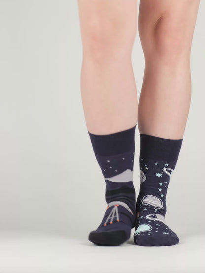 Lustige Socken Kosmos