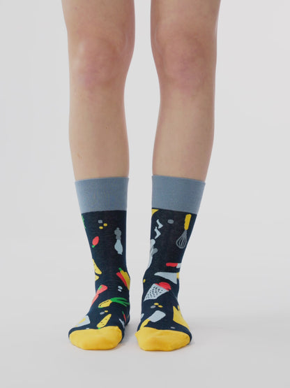 Lustige Socken Gesundes Kochen