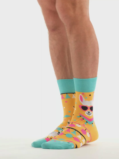 Lustige Socken Cooles Lama