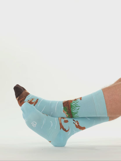 Lustige Socken Otter