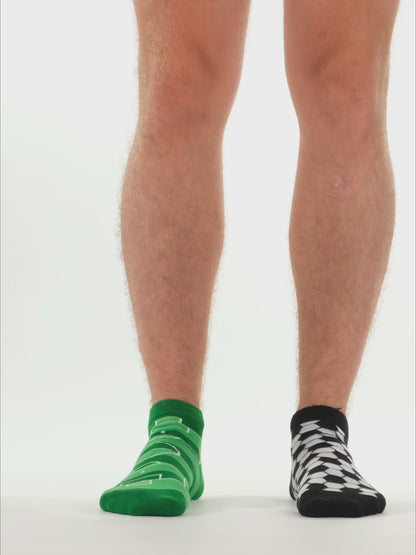 Lustige Knöchelsocken Fußball