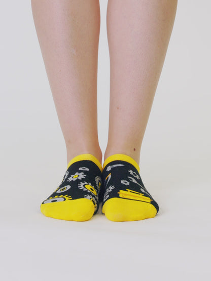 Lustige Sneakersocken Mechaniker