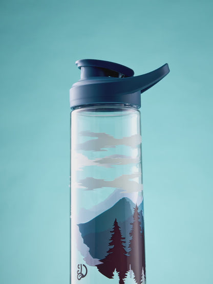 Lustige Wasserflasche Morgenberge 700 ml