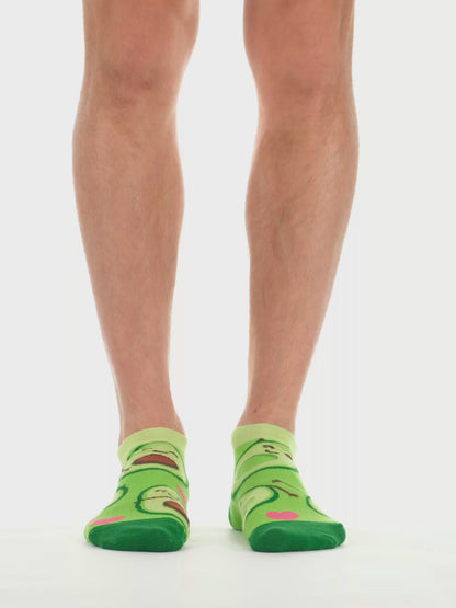 Lustige Knöchelsocken Avocado-Liebe