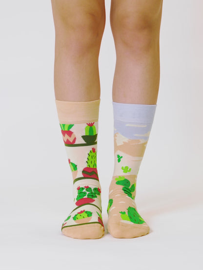 Lustige Socken Kaktusliebe